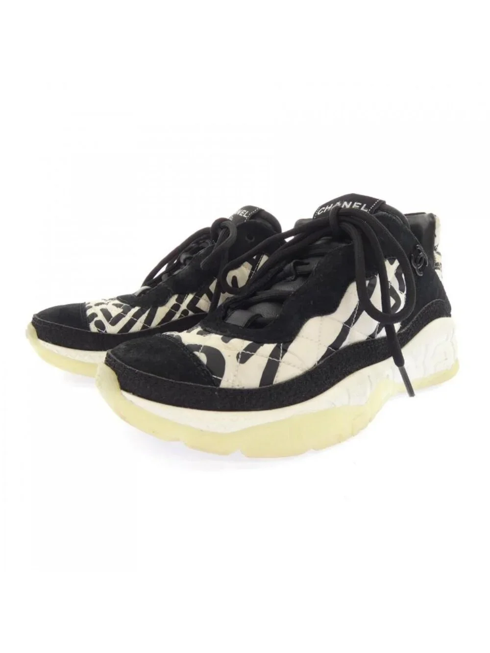 Chanel Graphic Logo Sneakers
